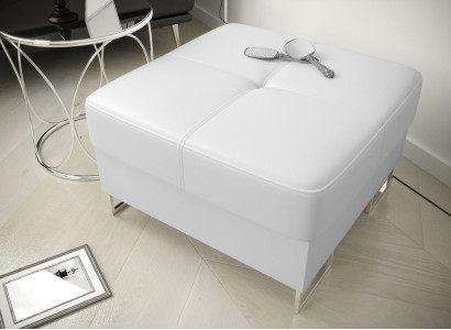 Ottomane Pufa Stoff Textil Ottoman Design Sitzbank Fußhocker Lounge Hocker Club